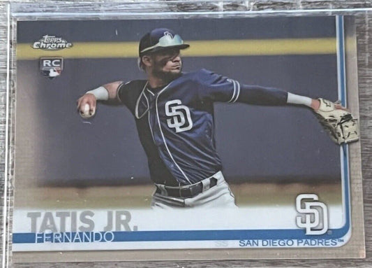 2019 Topps Chrome Fernando Tatis Jr Rookie Card RC #203 Padres Star SS