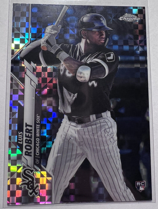 2020 Topps Chrome LUIS ROBERT RC Xfractor Refractor White Sox 60 Rookie