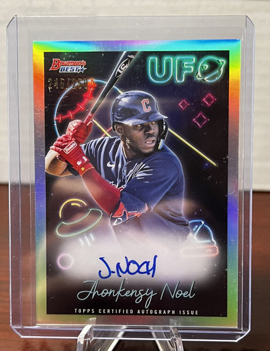2022 Bowman's Best Jhonkensy Noel UFO Auto 246/250 SP #UFOA-JN
