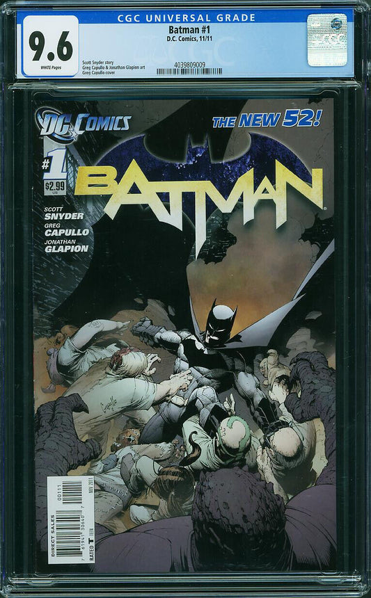 Batman #1 (2011) CGC 9.6