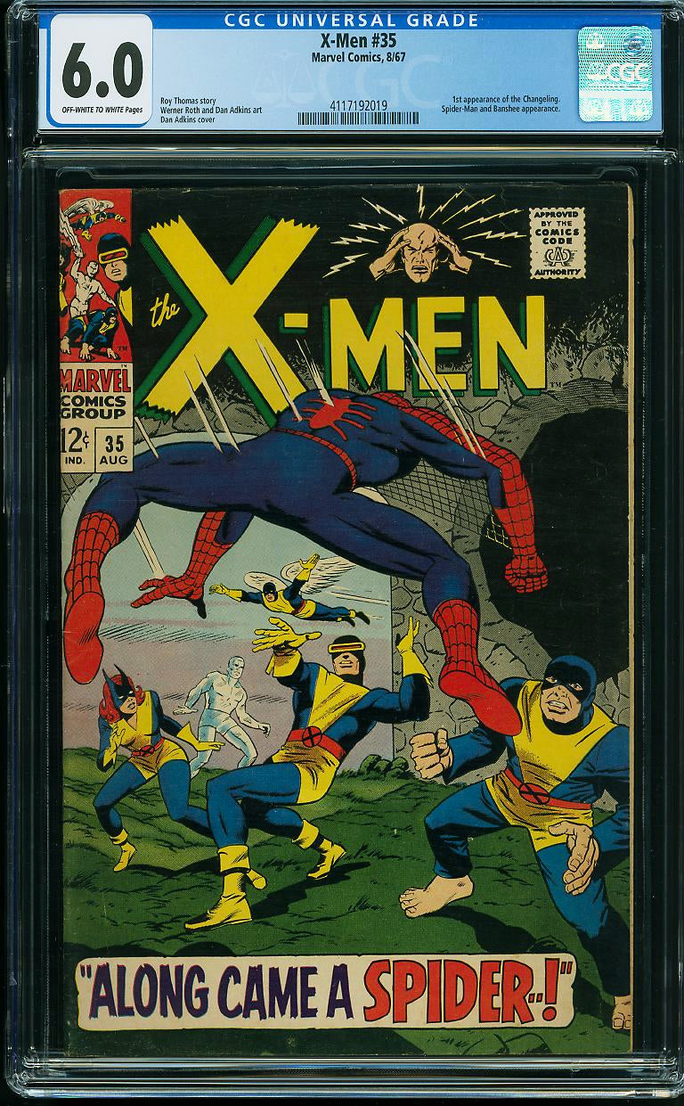 Uncanny X-Men Volume 1 #35 CGC 6.0